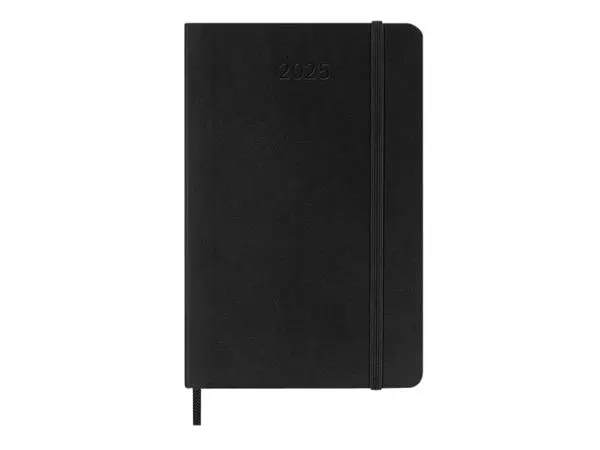 Een Agenda 2025 Moleskine 12M Planner Weekly 7dagen/1pagina pocket sc black koop je bij Avoux