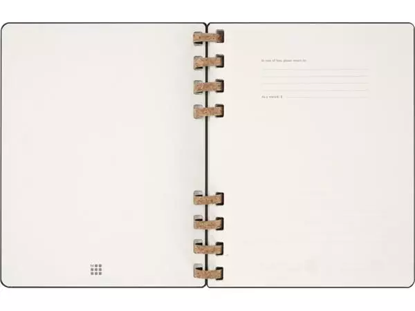 Een Life planner 2025 Moleskine 12M Spiral 7dagen/2pagina's extra large hc black koop je bij De Joma BV