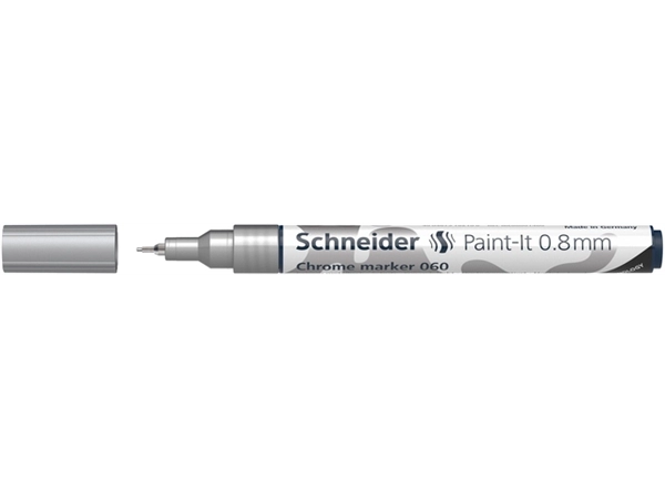 Een Viltstift Schneider Paint-it 060 0.8mm metallic chrome koop je bij van Kerkvoorde & Hollander B.V.