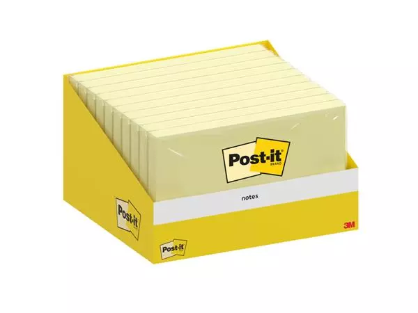 Een Memoblok 3M Post-it 6830 76x127mm geel koop je bij All Office Kuipers BV