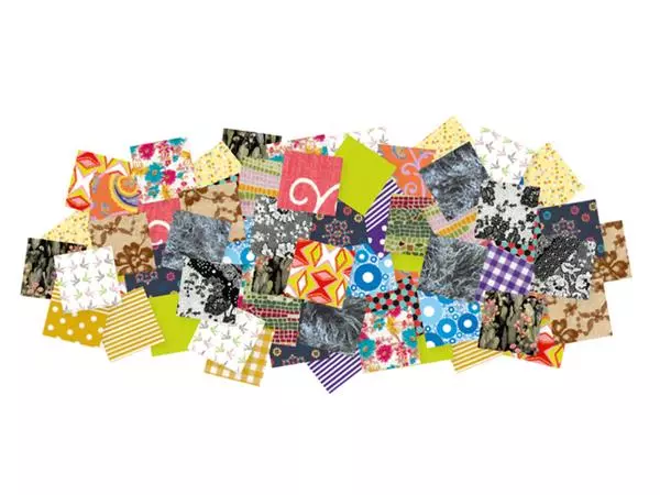 Een Hobbypapier Décopatch 3x3cm set à 11.000 stuks assorti koop je bij Deska Alles voor Kantoor