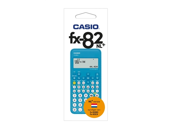 Een Rekenmachine Casio Classwiz fx-82NL+ koop je bij Kantoorenthuis.nl
