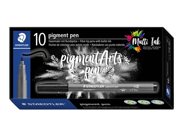 Een Fijnschrijver Staedtler PigmentArts Intens zwart koop je bij Company Supplies