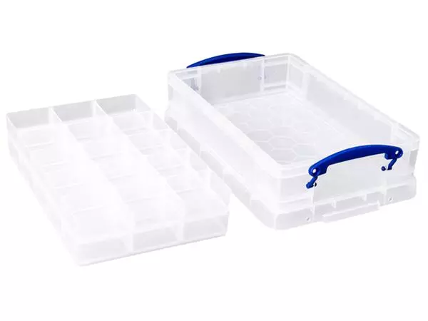 Een Opbergbox Really Useful 4l 395x255x88mm tr wt koop je bij VDP Office