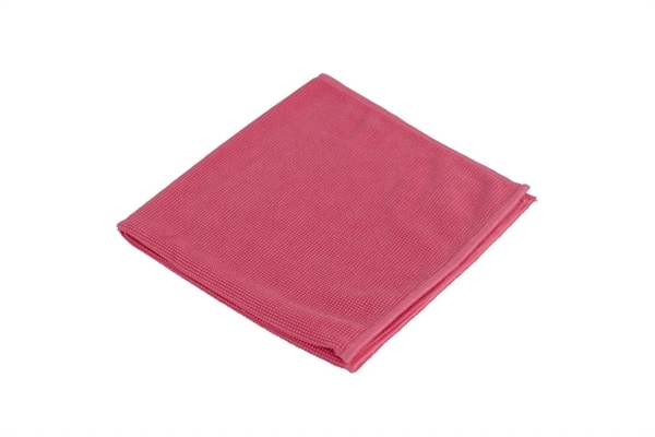 Een Microvezeldoek Cleaninq prof 40x40cm rood 10 stuks koop je bij WinkelVolWinkels