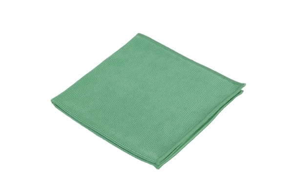 Een Microvezeldoek Cleaninq prof 40x40cm groen 10 stuks koop je bij Kantorice office & business supplies