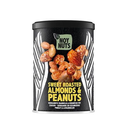 Een Pinda's NoyNuts gesuikerd en gebrand met amandelen blik 135 gram koop je bij Quality Office Supplies