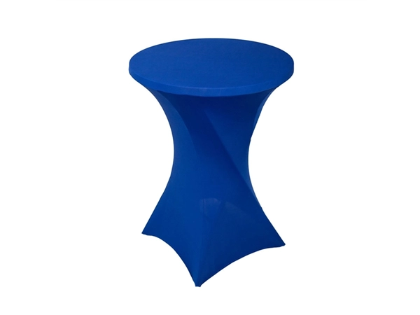 Een Tafelrok BRASQ voor statafel 80cm blauw koop je bij De Joma BV