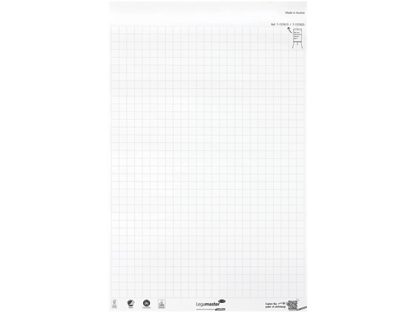 Flipoverpapier Legamaster SKETCH ECO raster 2x 50 vellen