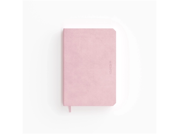 Notitieboek de KEMPEN Brut 110x160mm blanco 160 pagina's 90gr roze