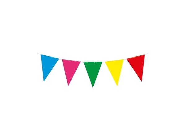 Een Party Flag PE Multi Colour koop je bij Kantorice office & business supplies