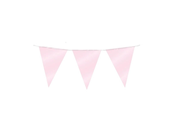 Een Party Flag Foil Baby Pink koop je bij Kantorice office & business supplies