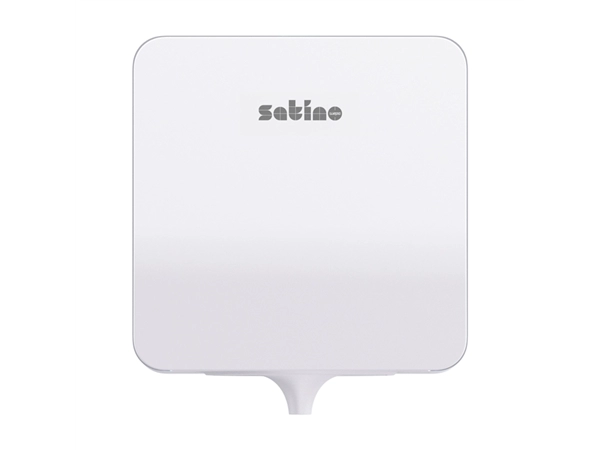 Een Poetspapierdispenser Satino CF1 Hyginity Plus medium wit 333416 koop je bij Kantoorenthuis.nl