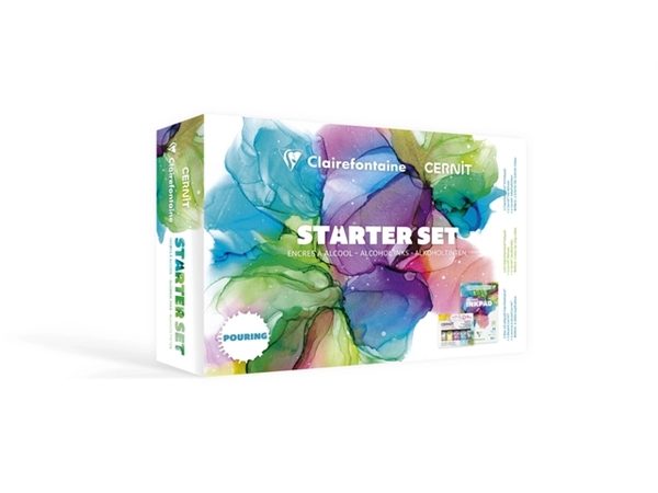 Een Alcoholinkt Clairfontaine & Cernit starterset 8-delig koop je bij Supply Mij