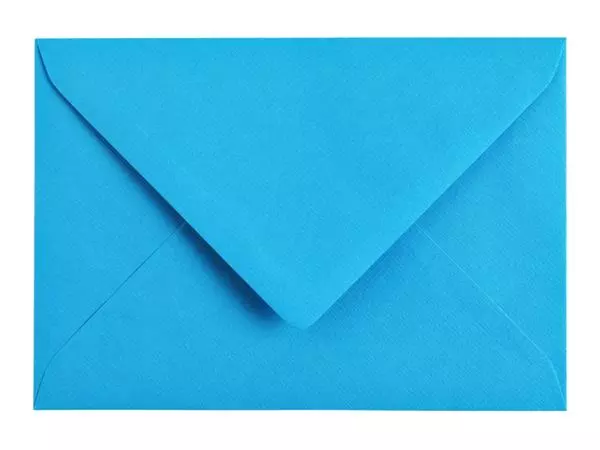 Een Envelop Papicolor C6 114x162mm hemelsblauw koop je bij De Rijk Kantoorshop