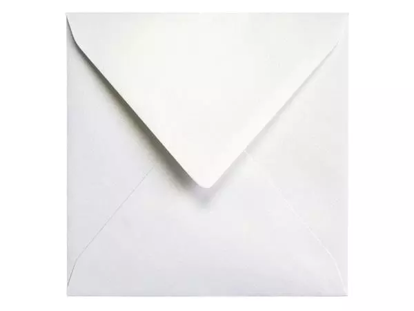 Een Envelop Papicolor 140x140mm metallic parelwit koop je bij De Joma BV