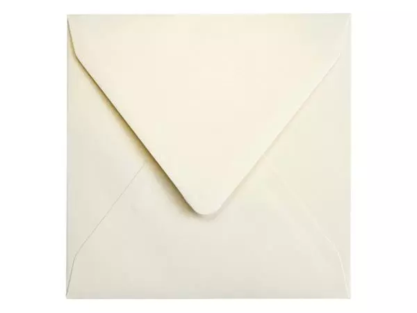 Een Envelop Papicolor 140x140mm metallic ivoor koop je bij De Joma BV