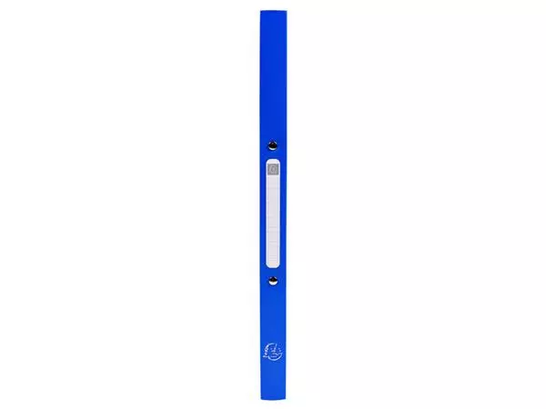 Een Ringband Exacompta A4 2-rings O-mech 15mm PP blauw koop je bij Kantorice office & business supplies