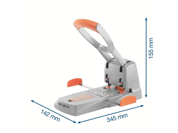 Een Perforator Rapid Supreme HDC150/2-gts 150vel zi/or koop je bij Egner kantoorspecialisten