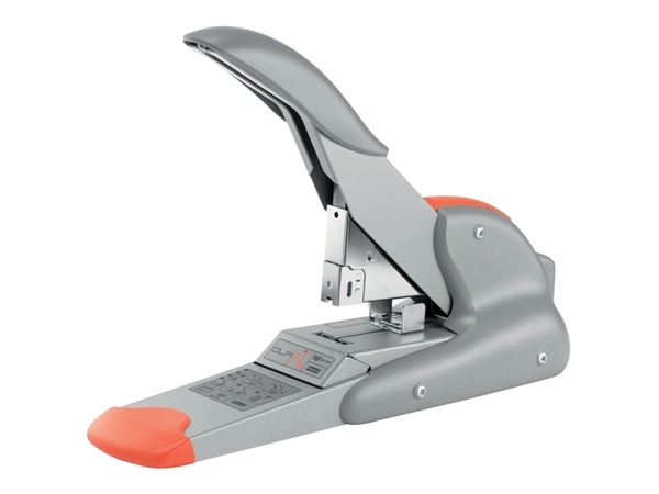 Een Nietmachine Rapid Supreme duax heavy duty 170 vel zilver/oranje koop je bij Quality Office Supplies