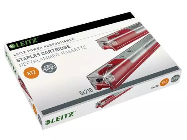 Buy your Nieten Leitz cassette K12 26/12 verzinkt 1050 stuks at QuickOffice BV