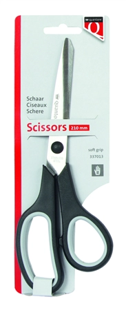 Schaar Quantore 210mm soft grip zwart