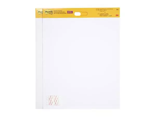 Een Meeting chart Post-it 566 Super Sticky 50.8x58.4cm wit incl Command bevestigingsstrip 2 stuks koop je bij Kantorice office & business supplies