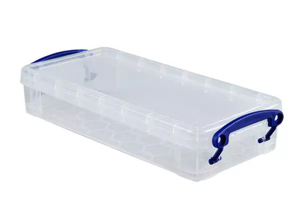 Een Opbergbox Really Useful 0.55 liter 220x100x40mm koop je bij QuickOffice BV