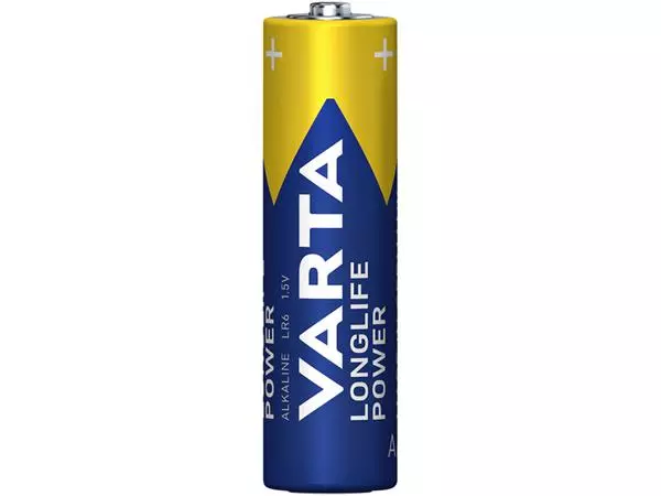 Een Batterij Varta Longlife Power big box 12xAA koop je bij Schellen Boek- en Kantoorboekhandel