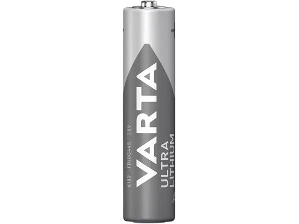 Een Batterij Varta Ultra lithium 4xAAA koop je bij Deska Alles voor Kantoor