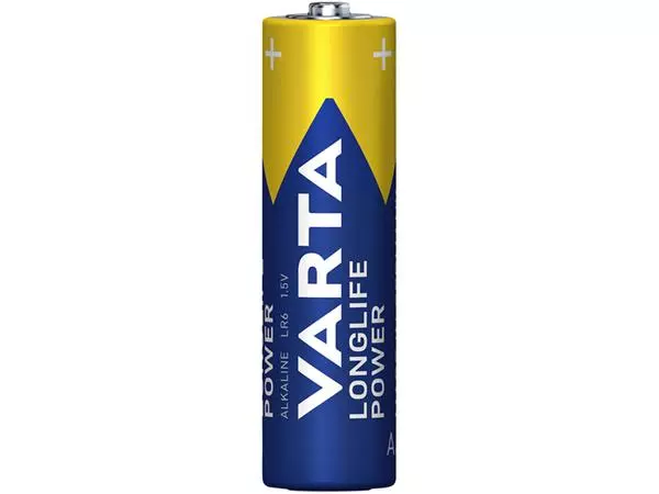 Een Batterij Varta AA Longlife Power koop je bij All Office Kuipers BV