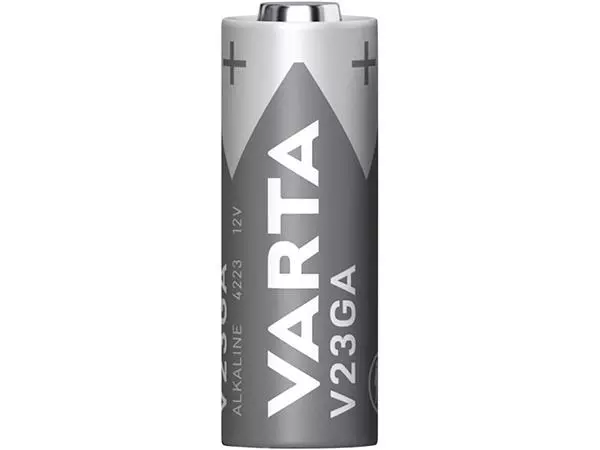 Een Batterij Varta V23GA 12v alkaline koop je bij "De Waal" Kantoor Efficiency