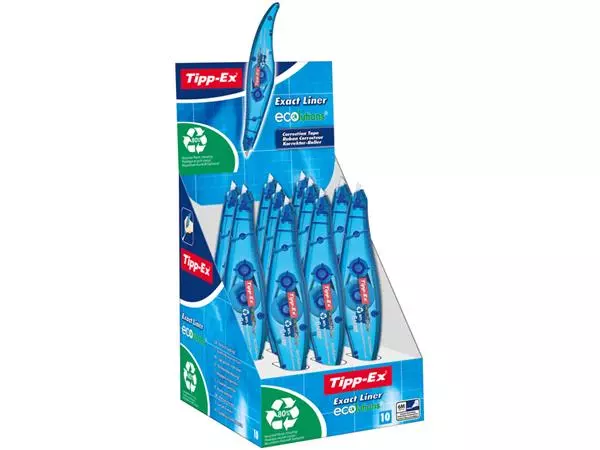 Een Correctieroller Tipp-ex exact liner ecolutions 5mmx6m koop je bij Quality Office Supplies