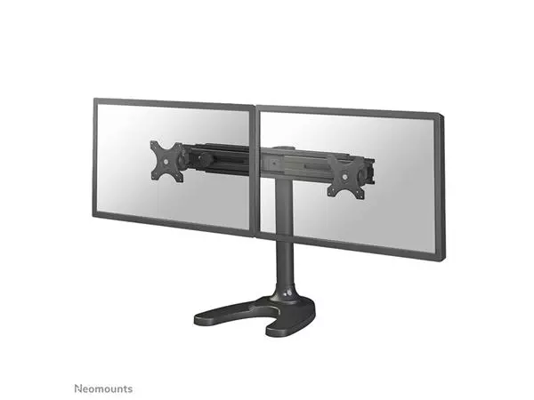 Een Monitorarm Neomounts D700DD 2x19-30" op voet zwart koop je bij D. Sonneveld B.V.