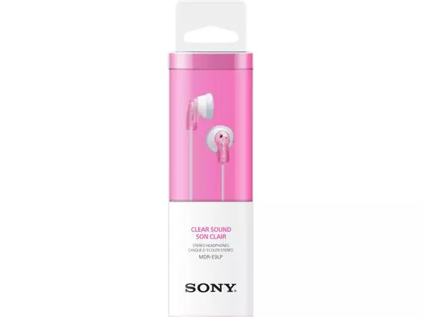 Een Oortelefoon Sony E9LP basic roze koop je bij De Joma BV