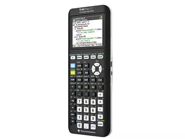 Een Rekenmachine TI-84 Plus CE-T Python Edition koop je bij Den Otter Kantoorpartners B.V.