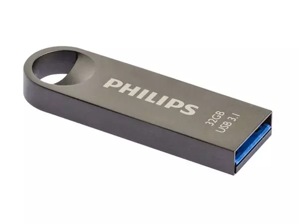 Een USB-stick 3.1 Philips Moon Space Grey 32GB koop je bij Sysdicom BV