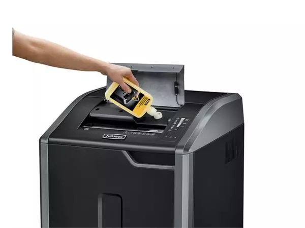 Een Papiervernietiger Fellowes 425Ci snippers 4x30mm koop je bij Kantoorboekhandel Van Atten