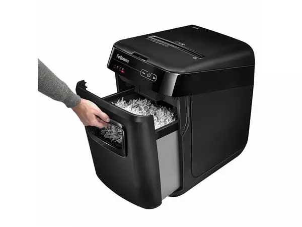 Een Papiervernietiger Fellowes Automax 150C snippers 4x38mm koop je bij All Office Kuipers BV