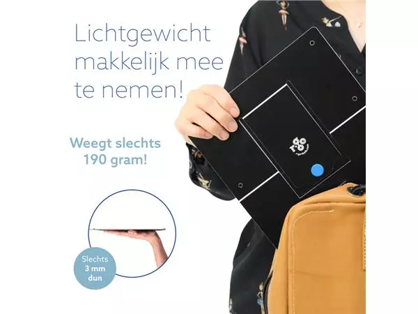 Een Laptopstandaard R-Go Riser Flexible koop je bij Deska Alles voor Kantoor