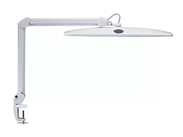 Een Werkpleklamp MAUL Work LED tafelklem dimbaar wit koop je bij QuickOffice BV