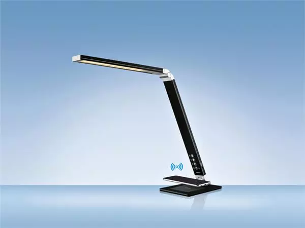 Een Bureaulamp Hansa ledlamp Magic plus zwart koop je bij Romijn Office Supply