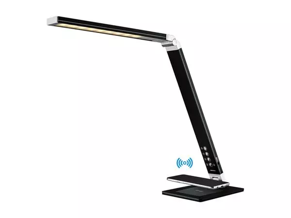 Een Bureaulamp Hansa ledlamp Magic plus zwart koop je bij Kantorice office & business supplies