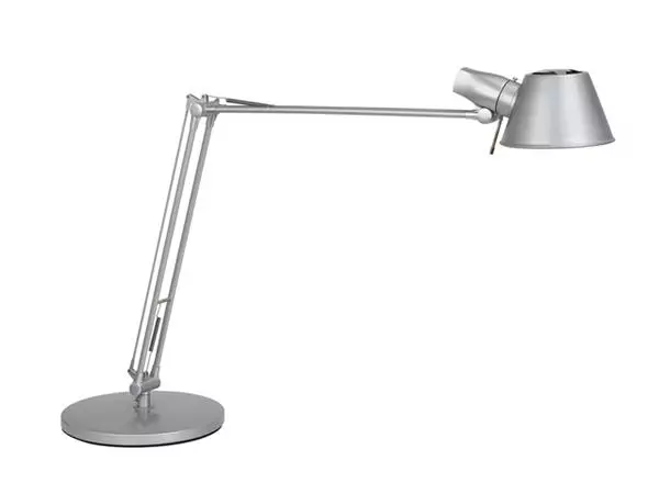 Een Bureaulamp MAUL Rock LED voet zilvergrijs koop je bij Friese Schrijfkamer