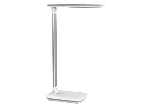 Een Bureaulamp MAUL Jazzy LED voet dimbaar + usbpoort wit koop je bij QuickOffice BV