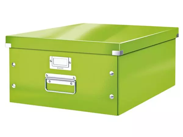 Opbergdoos Leitz Click & Store WOW groot 369x200x482mm groen