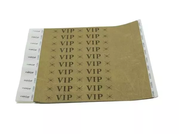 Buy your Polsbandje CombiCraft met opdruk VIP wit at QuickOffice BV