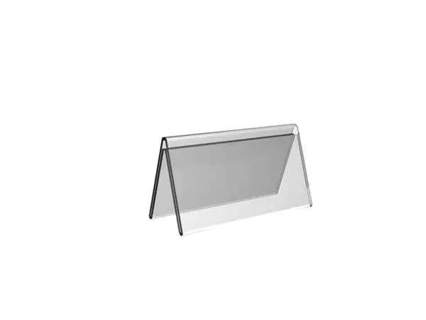 Een Tafelnaambord Europel V-standaard 150mmx70mm acryl koop je bij De Rijk Kantoorshop