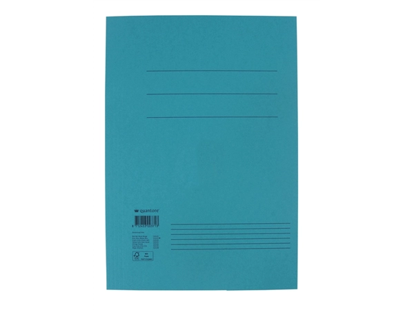 Buy your Dossiermap Quantore folio 300gr blauw at QuickOffice BV