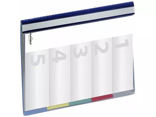 Organisatiemap Durable Divisoflex A4 blauw